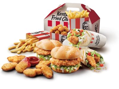 VISIT BUSINESSLISTING KFC Wellington Family Burger Box