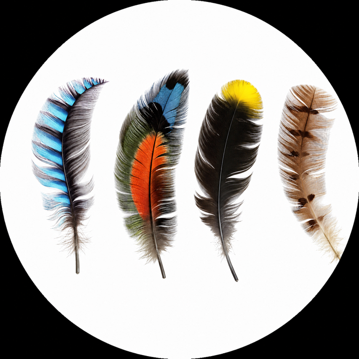 Bird Nerd feathers