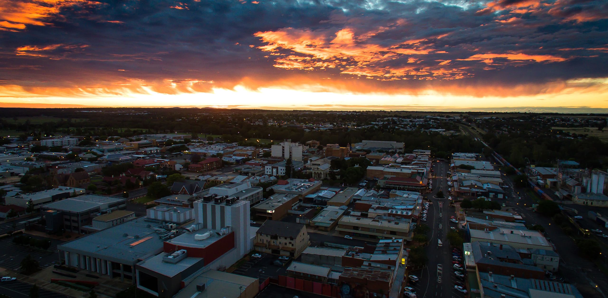 Dubbo Sunset Cityscape