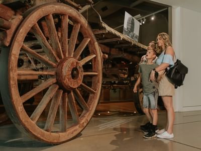 Western Plains Cultural Centre Museum - Wool Wagon