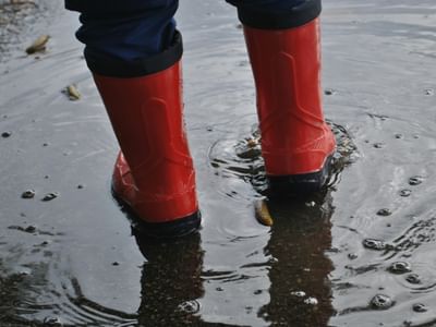 Pack the gumboots and enjoy some puddle jumping